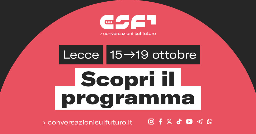 Il programma di Conversazioni sul futuro 2025 è online!